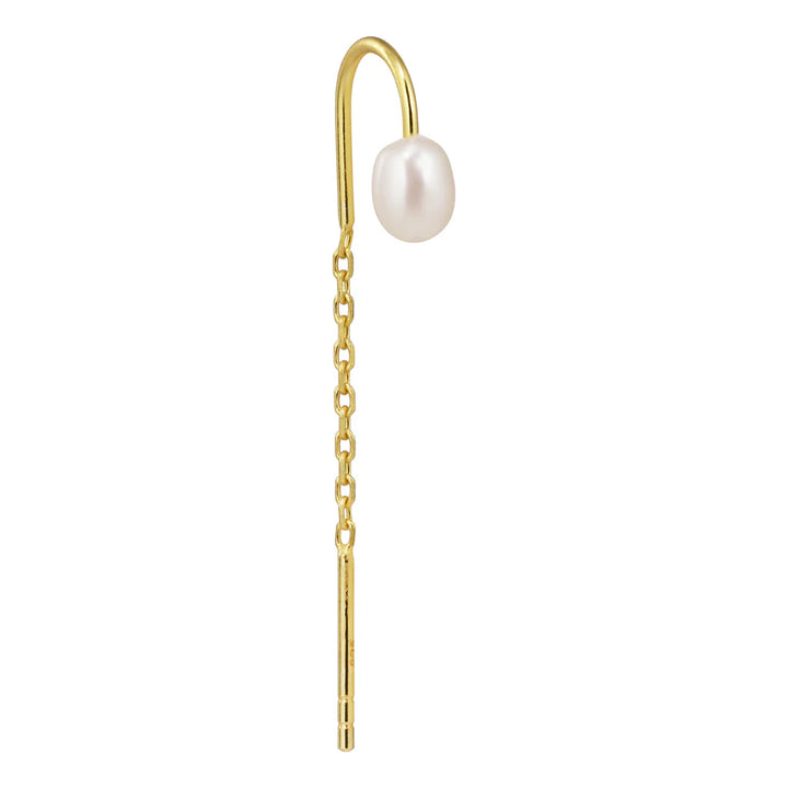 The Earring Shop Cosmo Small Hook Threader Single Earring