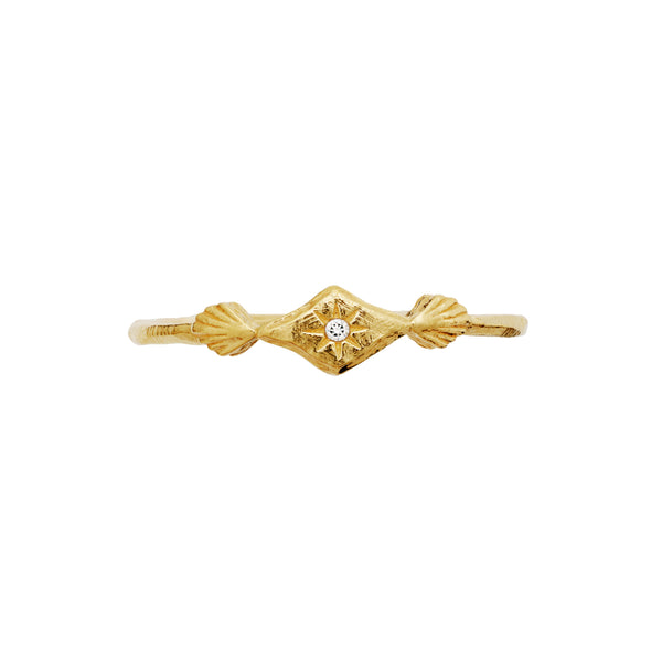 Maanesten Annie Forgyldt Ring