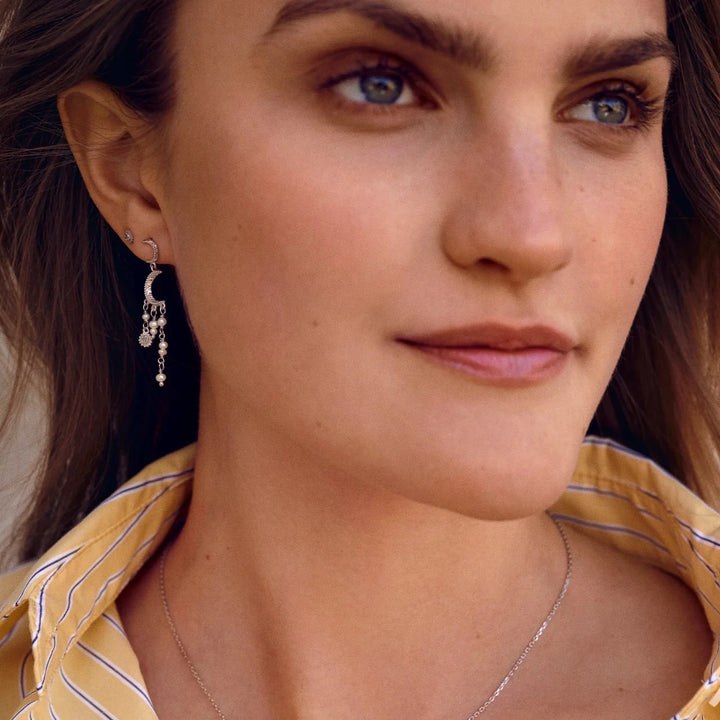 Maanesten Astrea Earrings In Silver - 9718C