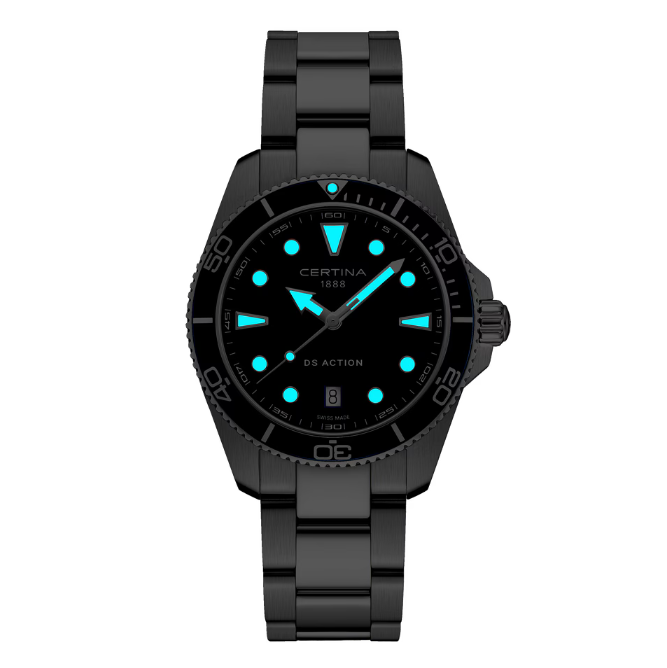 Certina DS Action – 40mm Blue Dial – product image 2