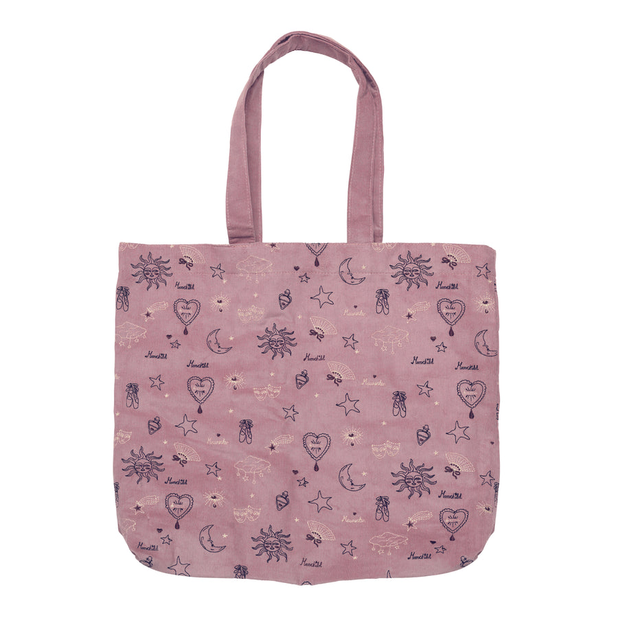 Maanesten Magic Corduroy Totebag Theatre Magical Purple