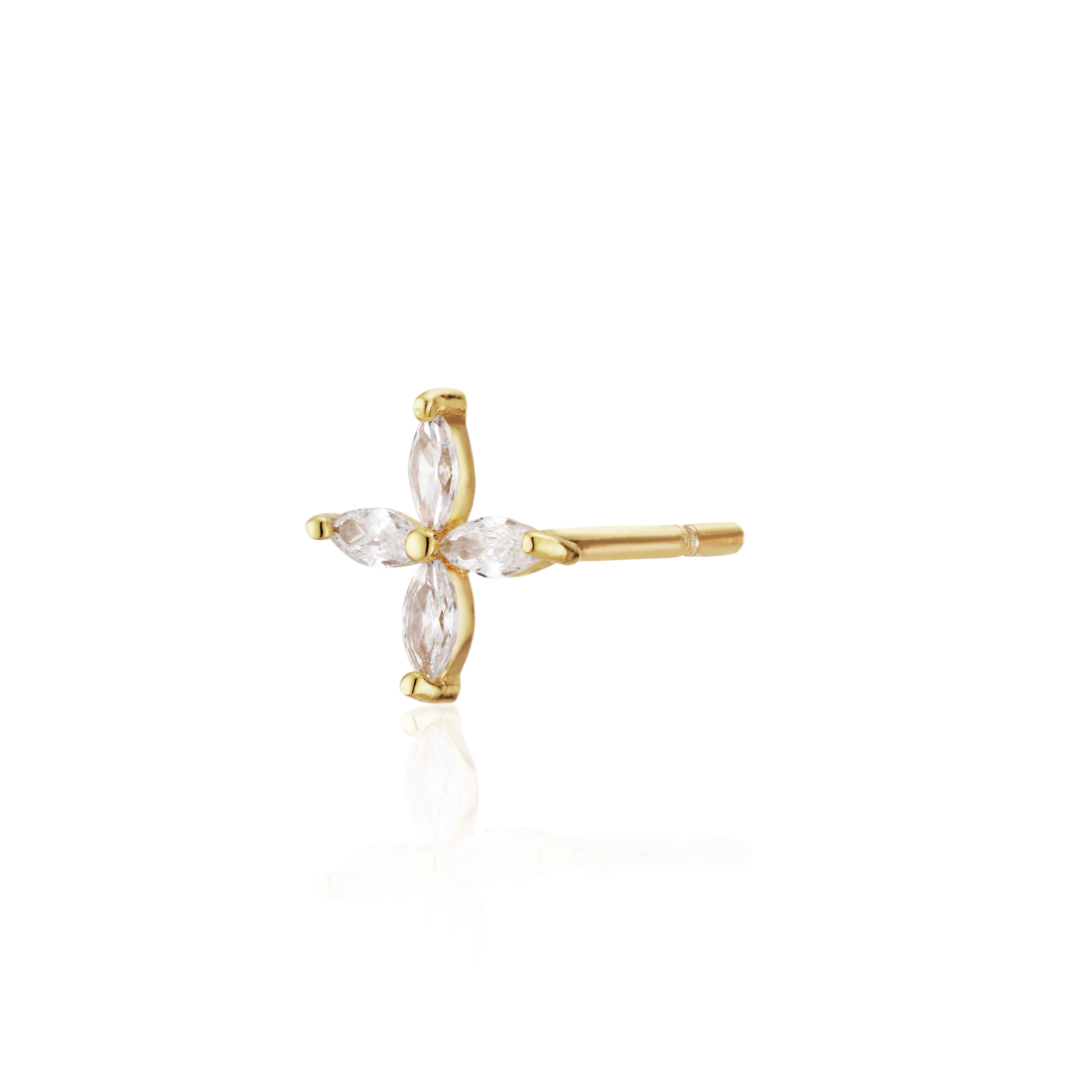 Alura Eclipse Single Earring with Zirconia