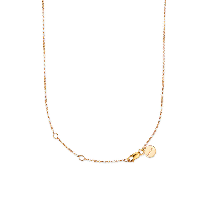 Flora Danica Four Leaf Clover Necklace Pope Gold Plated