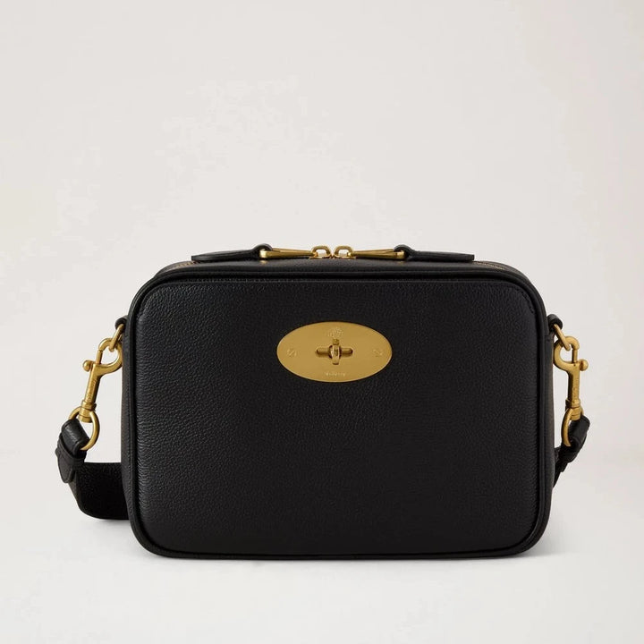 Mulberry Darley Camera Bag Small Classic Grain Black 