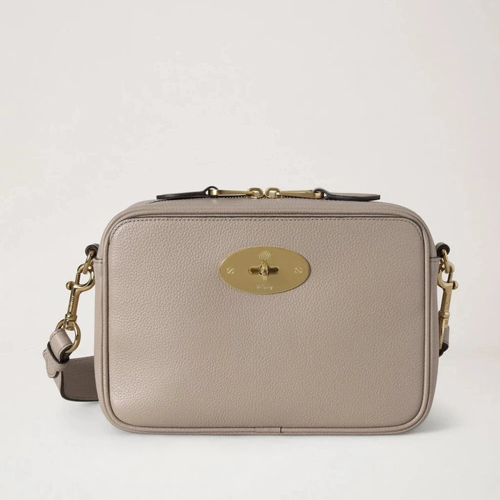 Mulberry Darley Camera Bag Small Classic Grain Cashmere Taupe 