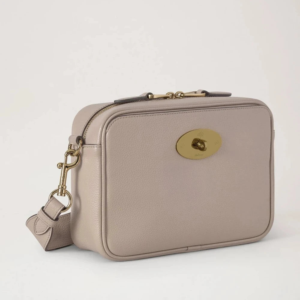 Mulberry Darley Camera Bag Small Classic Grain Cashmere Taupe 