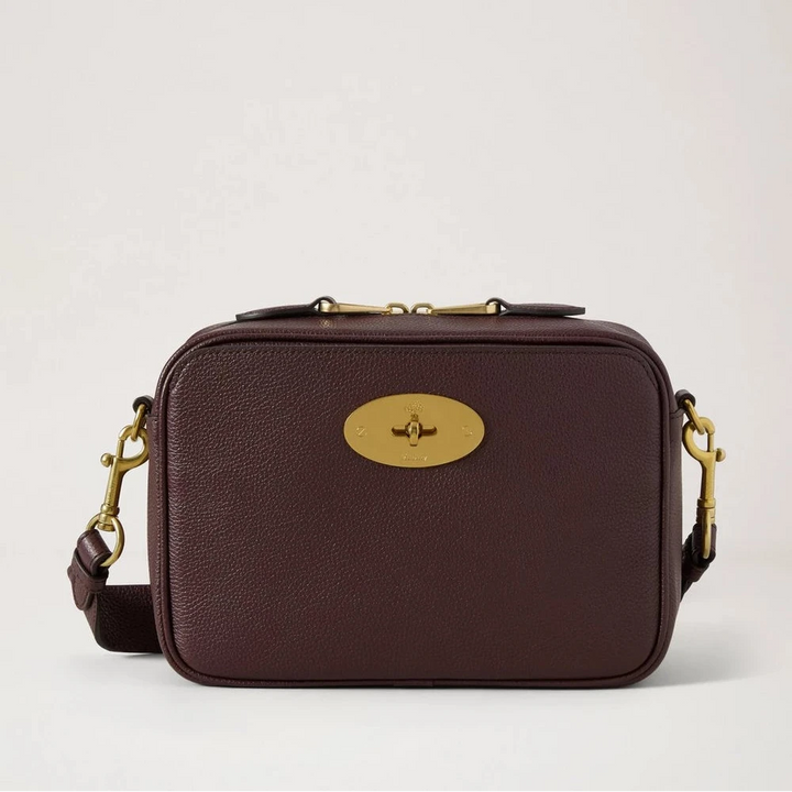 Mulberry Darley Camera Bag Small Classic Grain Oxblood – product image 2