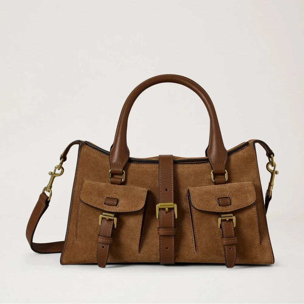 Mulberry Small Roxanne Vintage Oak Suede – product image 5