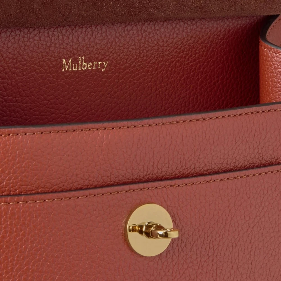 Mulberry Antony Rust Small Classic Grain