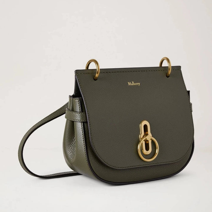 Mulberry Small Amberley Satchel Juniper Green 