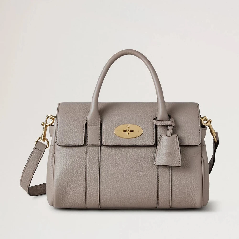 Mulberry Small Bayswater Satchel Cashmere Taupe 