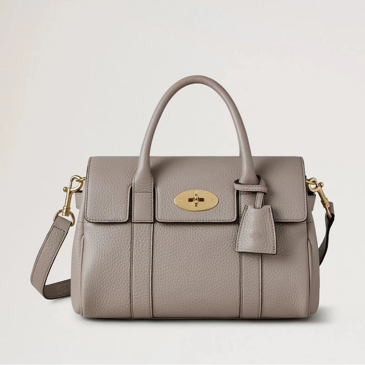 Mulberry Small Bayswater Satchel Cashmere Taupe 