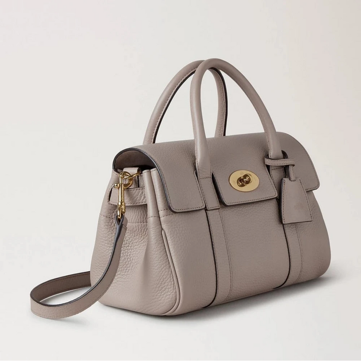 Mulberry Small Bayswater Satchel Cashmere Taupe 