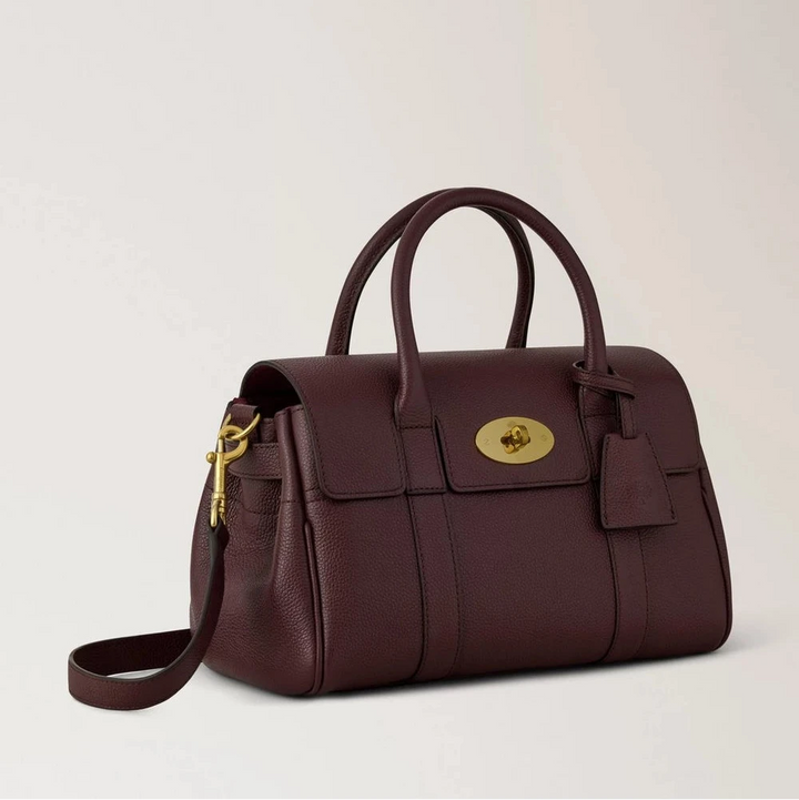 Mulberry Small Bayswater Satchel Oxblood Small Classic Grain – product image 2