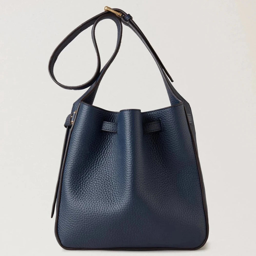 Mulberry Small Lyra Bucket Night Sky Heavy Grain