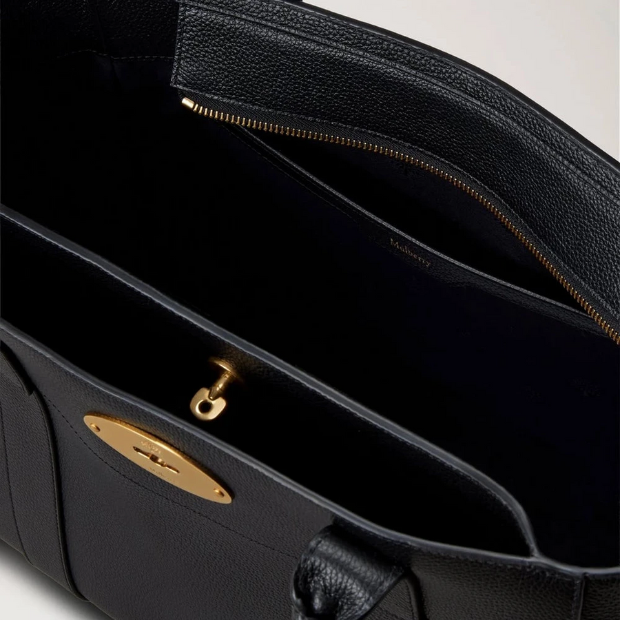 Mulberry Bayswater 9 To 5 Small Classic Grain Black