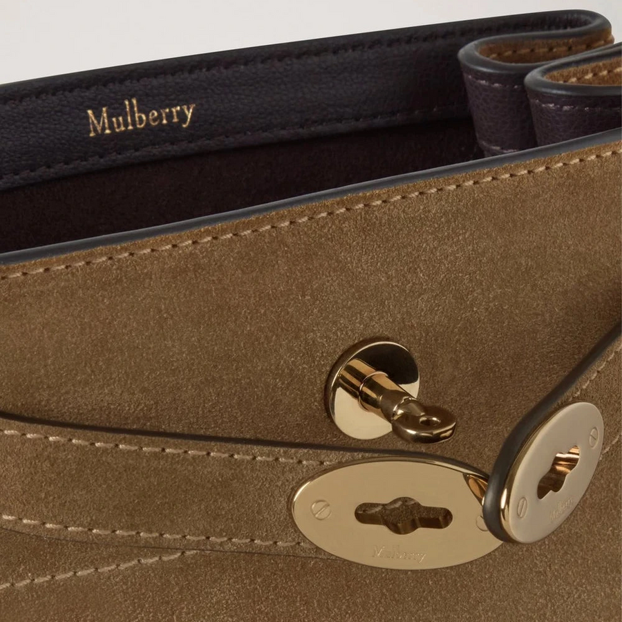 Mulberry Islington Bucket Salcombe Sand Suede