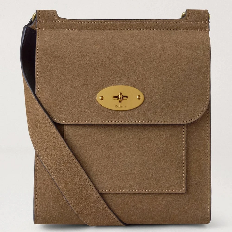 Mulberry Small Antony N Salcombe Sand Suede