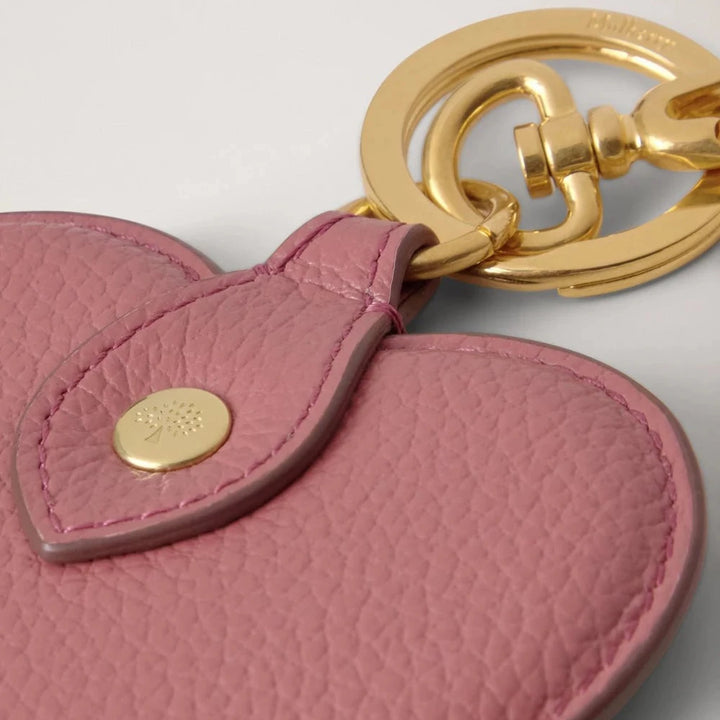 Mulberry Heart Keyring Pink Scrumpy