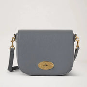 Mulberry Small Darley Satchel Small Classic Grain Foggy Gray 