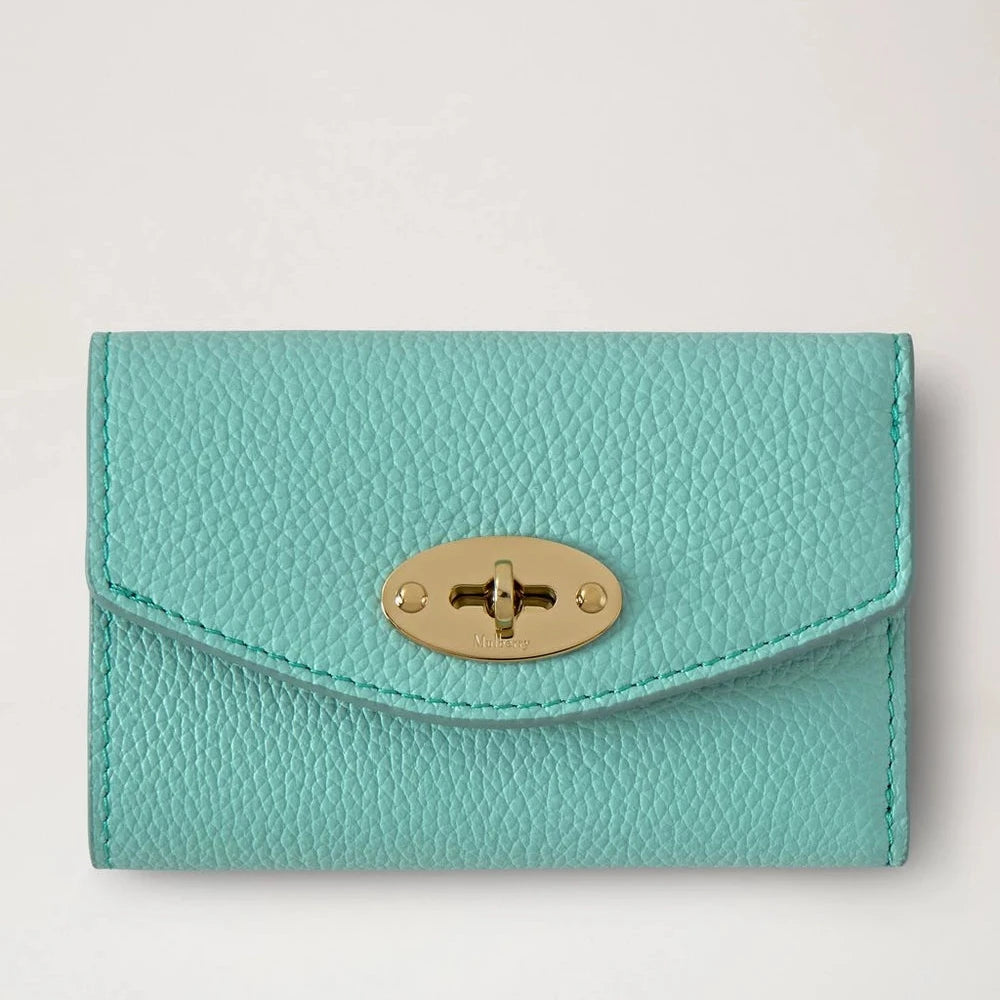 Mulberry Darley Folded Multicard Wallet Marina Blue