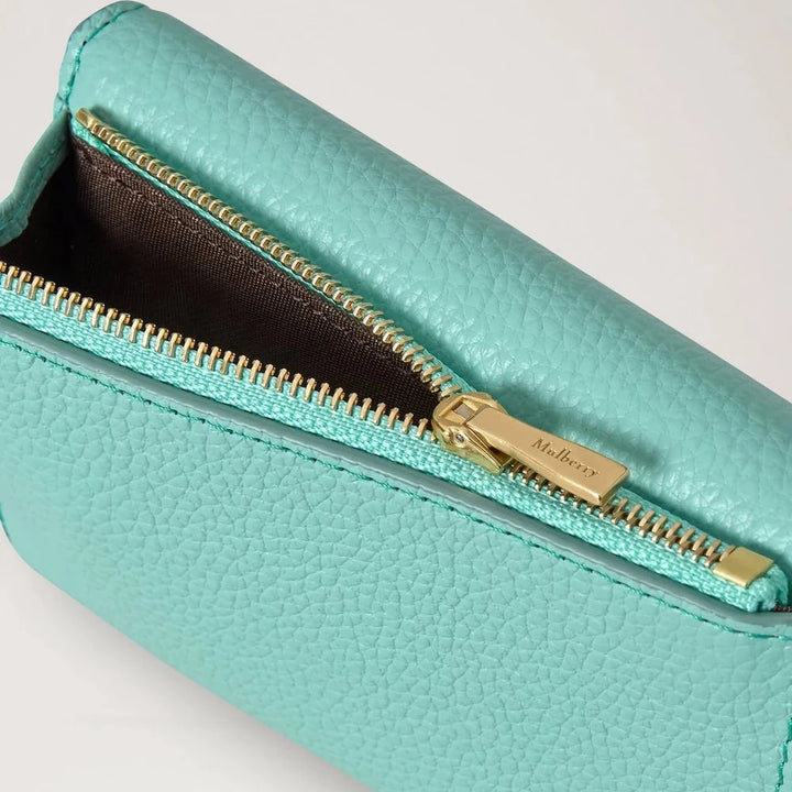 Mulberry Darley Folded Multicard Wallet Marina Blue