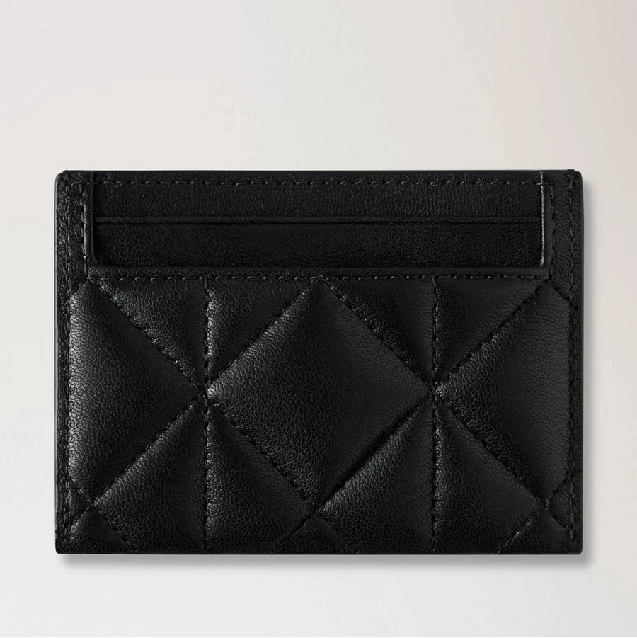 Mulberry Credit Card Slip Black Quilting