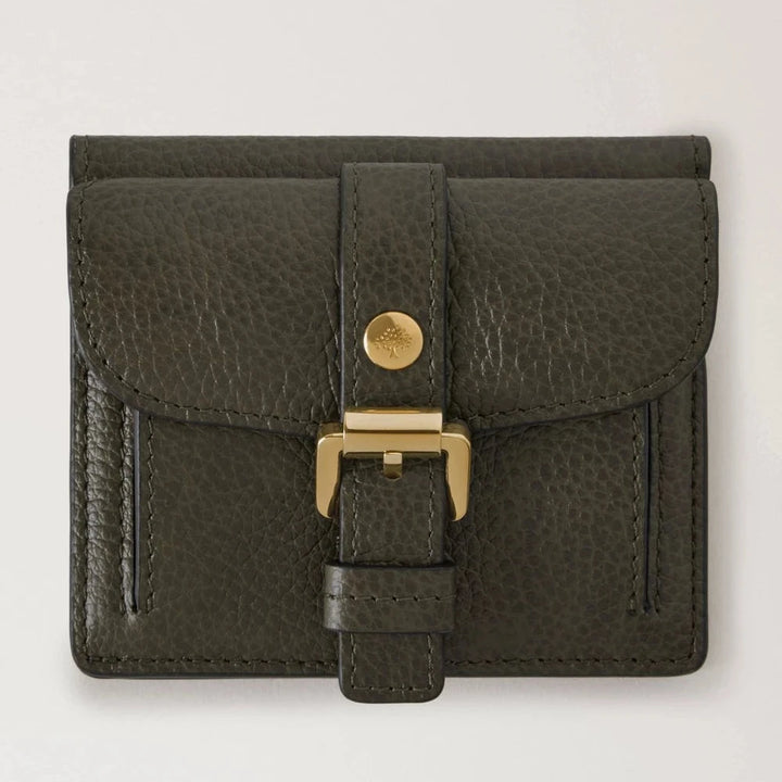 Mulberry Roxanne Wallet Small Classic Grain Juniper Green 