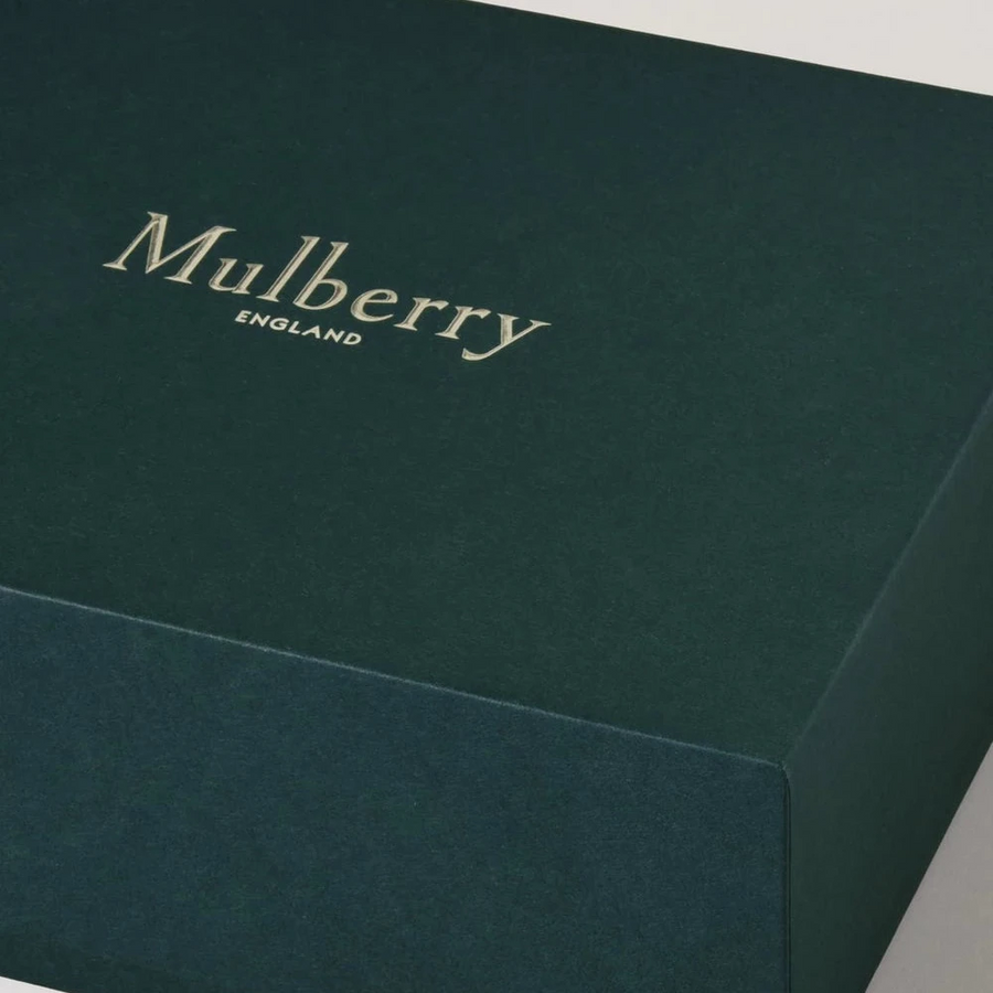 Mulberry Darley Clutch Small Classic Grain Black