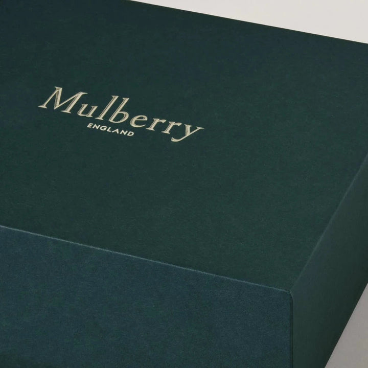 Mulberry Darley Soft Suede Gloves Ebony 