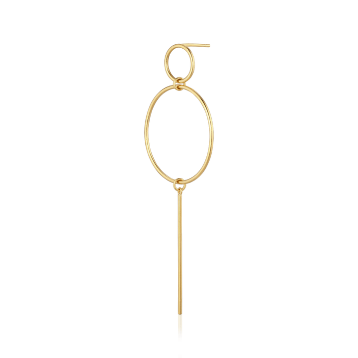 Alura Grace 4 Single Earring with Rings & Pendant