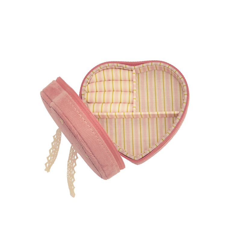Maanesten Heart Smykkeskrin i Pink Theatre Magic