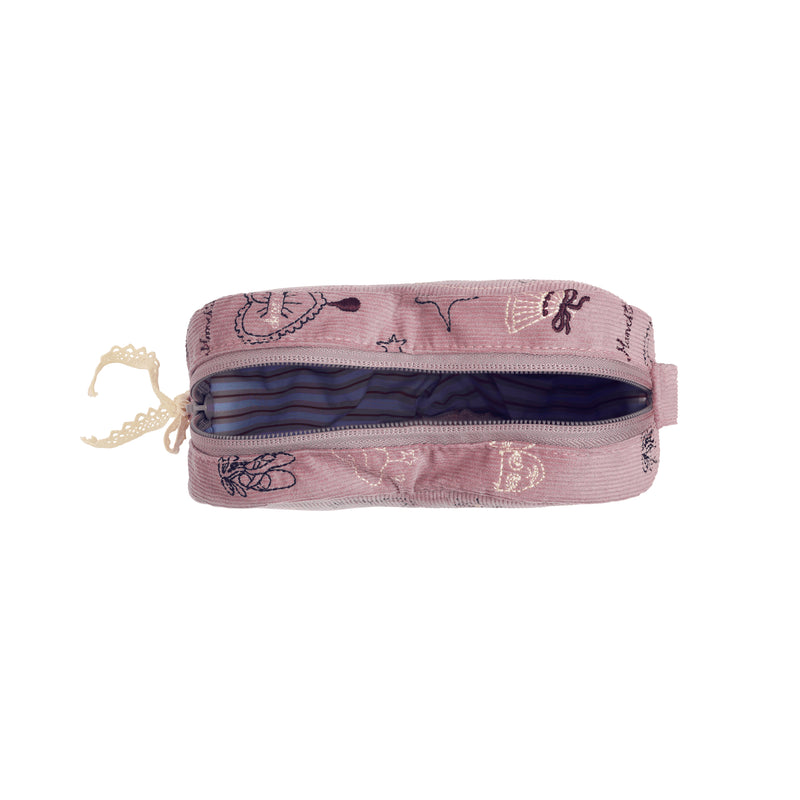 Maanesten Heart Makeup Taske Magical Purple
