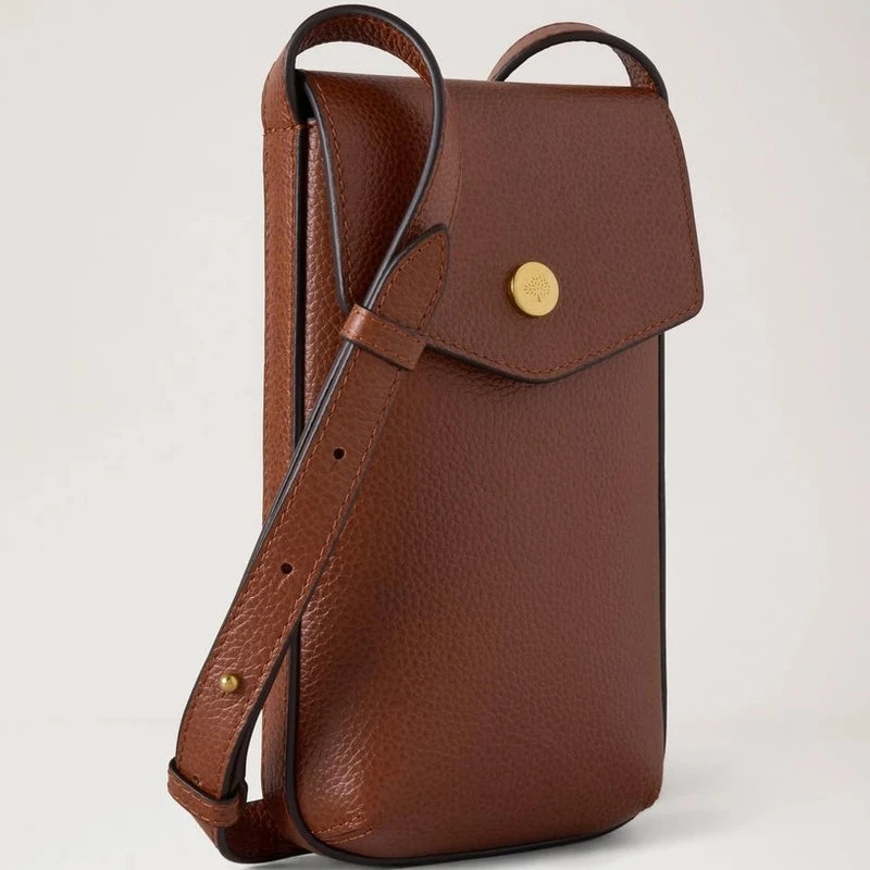 Mulberry Press Stud Phone Pouch Oak