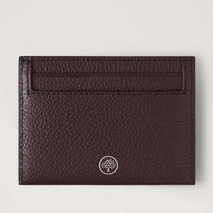 Mulberry Heritage Credit Card Slip Small Classic Grain Ebony