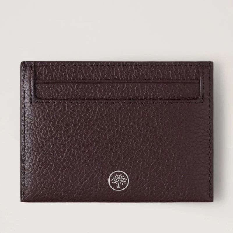 Mulberry Heritage Credit Card Slip Small Classic Grain Ebony