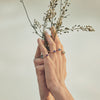 Mads Z Four Seasons Autumn Petite Garnet Ring in 14 kt. Gold 