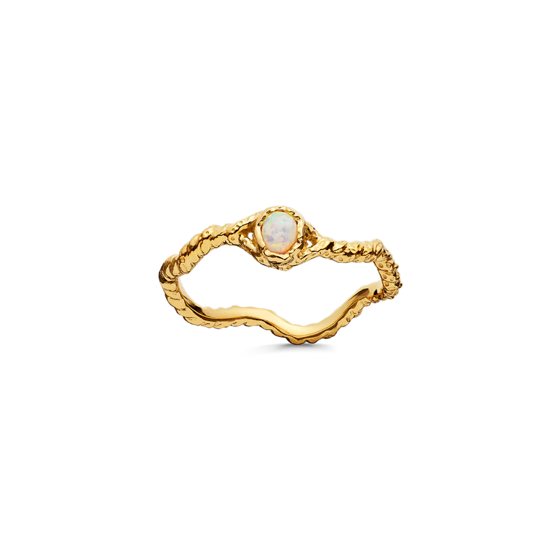 Maanesten Lisa Forgyldt Ring