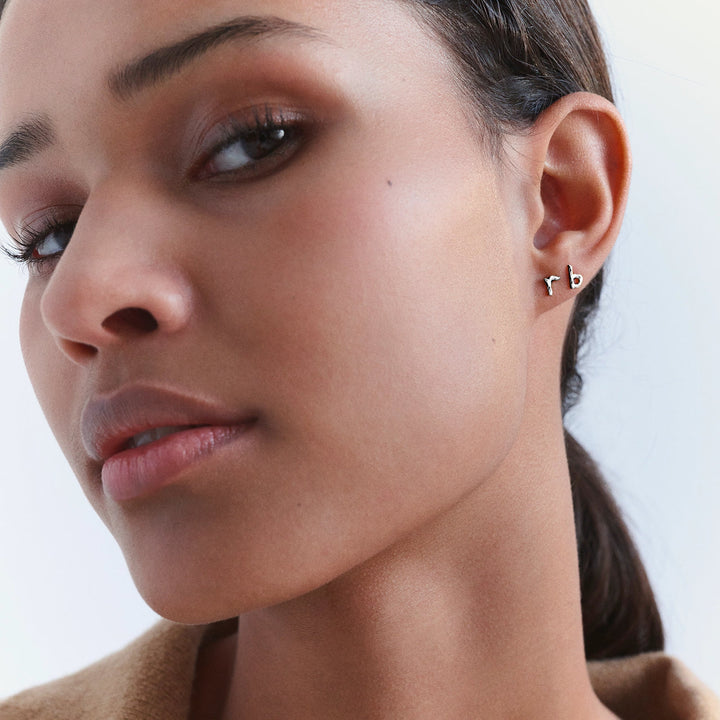Alphabet Single Earring
