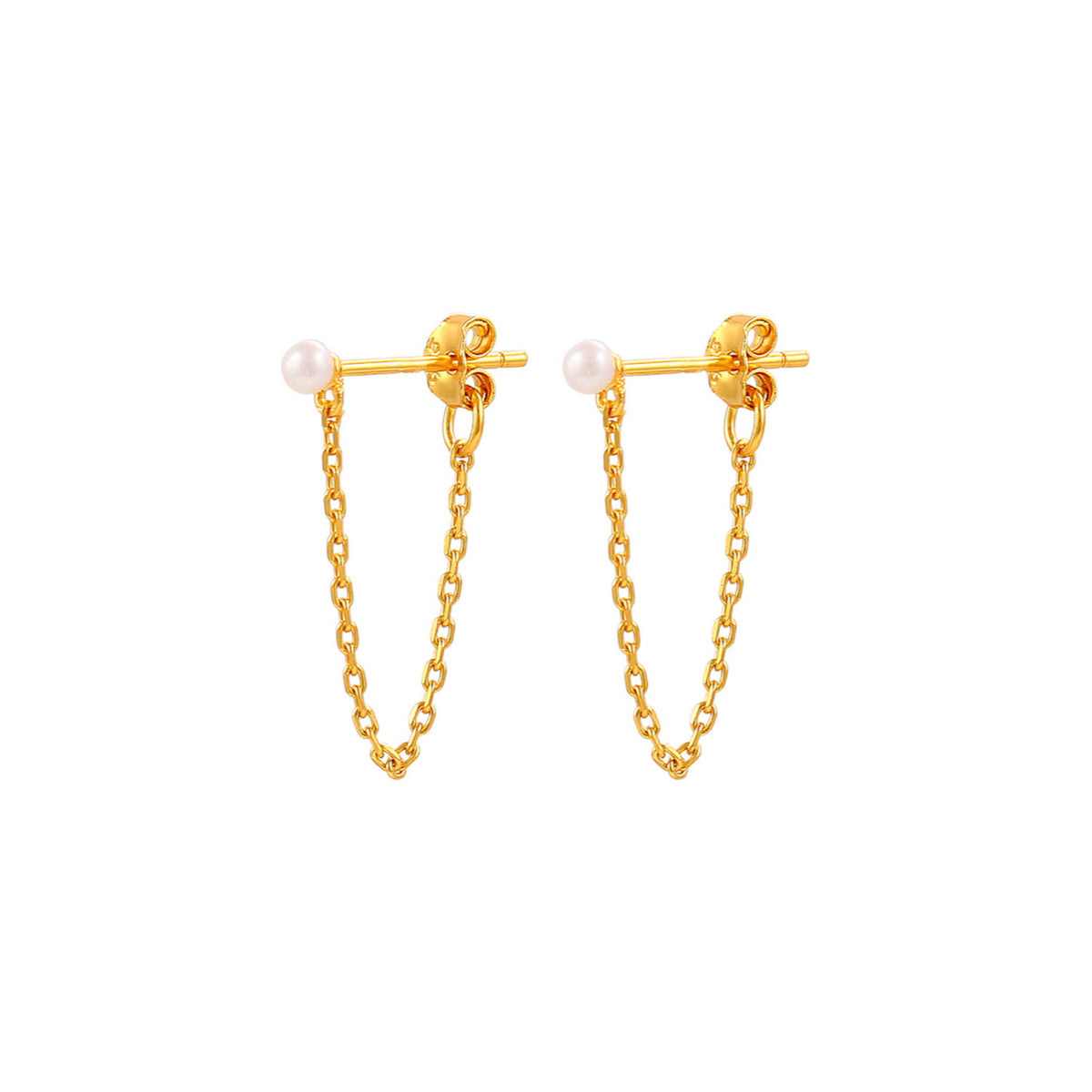 Hultquist Tuva Pearl Earrings - Earrings - S08645G