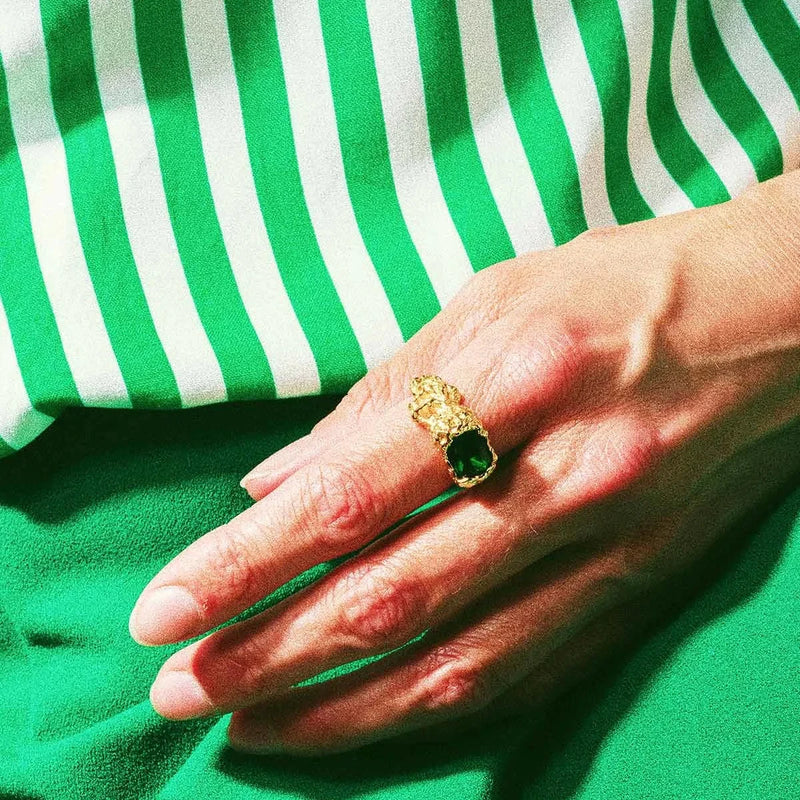Vincent Stolen Possession Ring Forgyldt