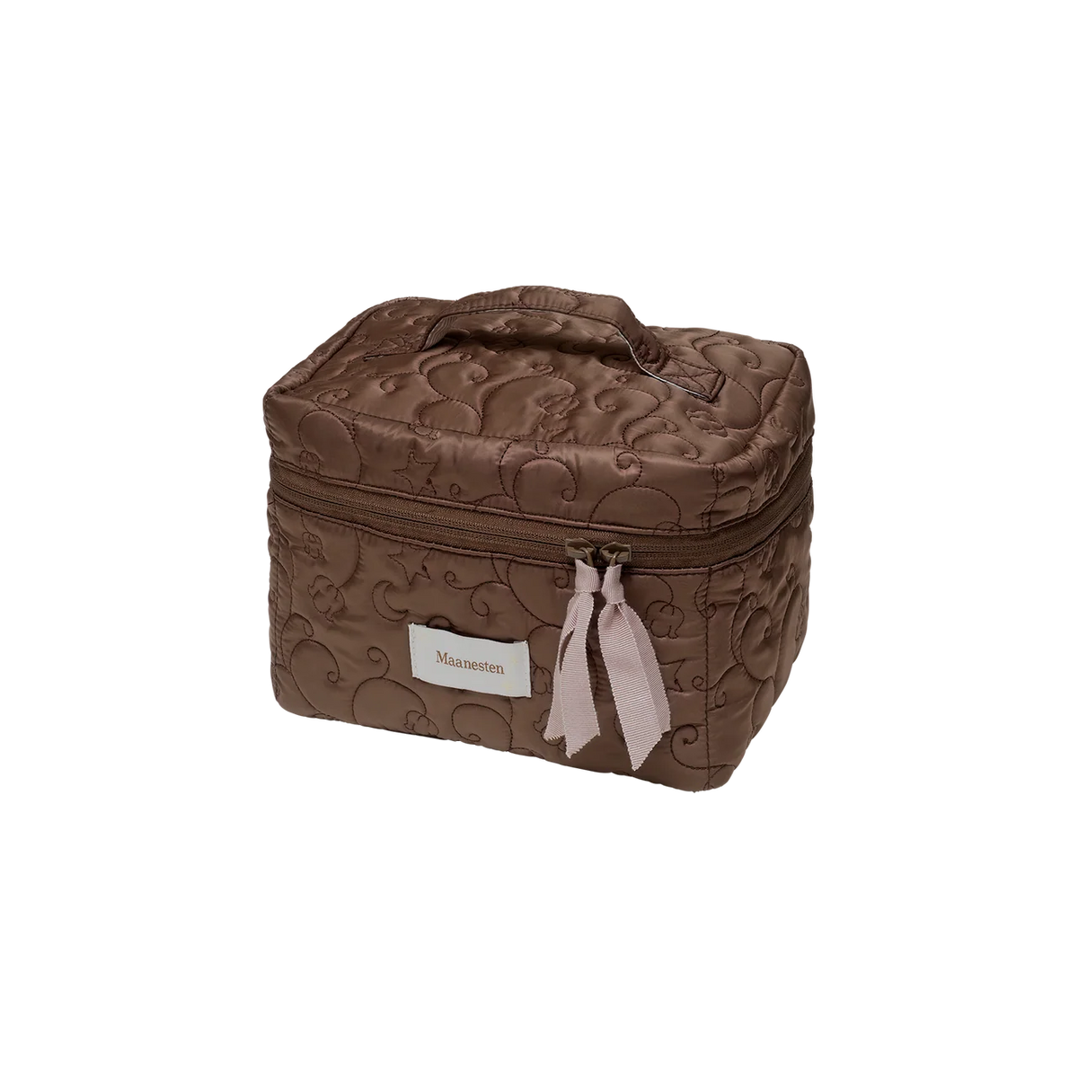 Maanesten Sanda Makeup Case Brown – Large Makeup Bag – 4304-Onesize