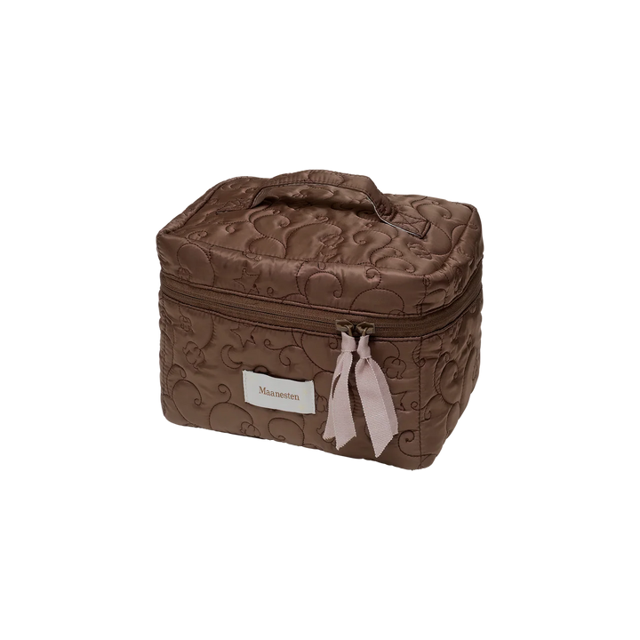 Maanesten Sanda Makeup Case Brown – Large Makeup Bag – 4304-Onesize