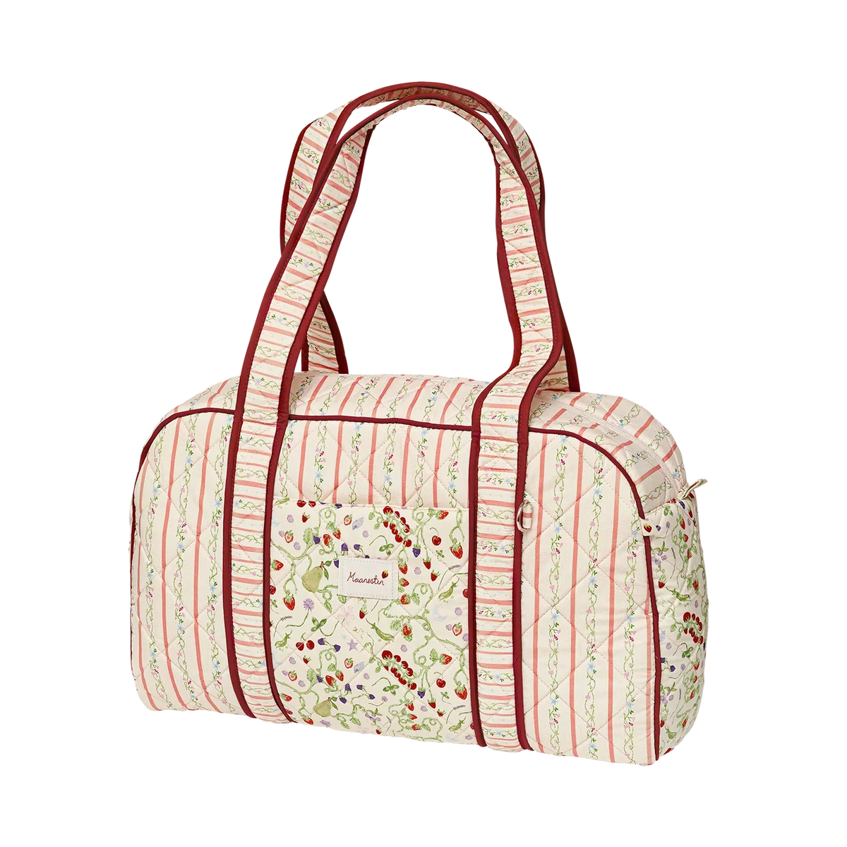 Suvi Quilted Bag Summer Stripes Peach