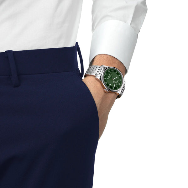 TISSOT LE LOCLE POWERMATIC 80 GREEN DIAL