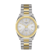 TISSOT PRC 100 SOLAR 34MM – GOLD PVD / SILVER DIAL