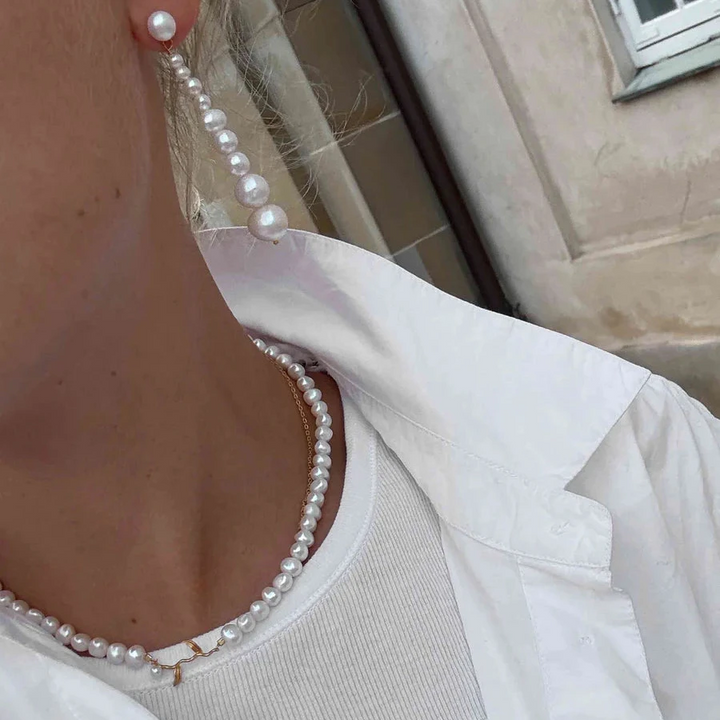 Hultquist Marigold Pearl Necklace