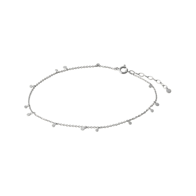Pernille Corydon Glow Anklet - Silver