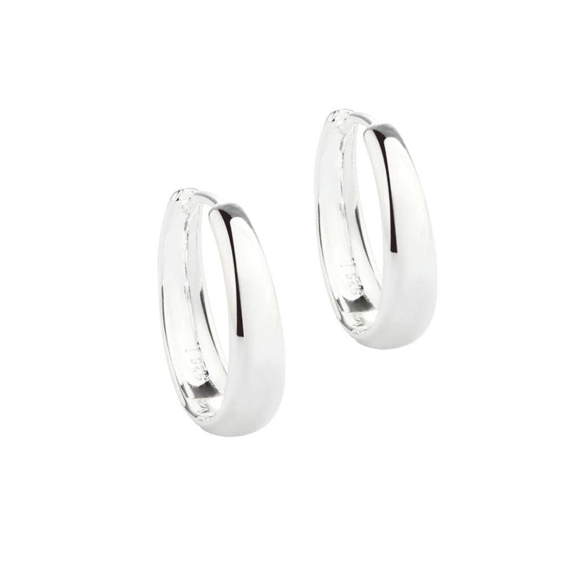 Aqua Dulce Big Emma Hoop Sølv - 5534 - Øreringe - 5534