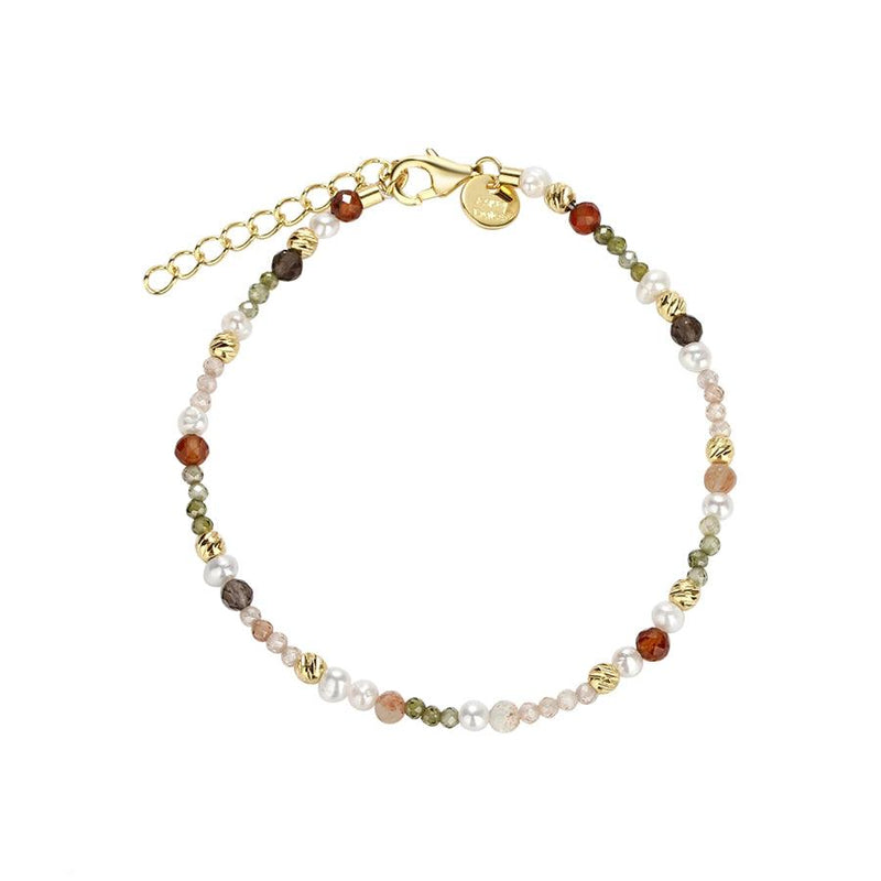 Aqua Dulce Olive Garden Armbånd sølvforgyldt - 4935 - Armbånd - 4935